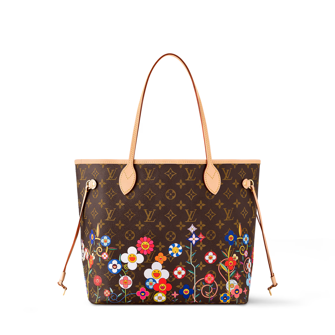 louis vuitton LV x TM Neverfull MM Çanta