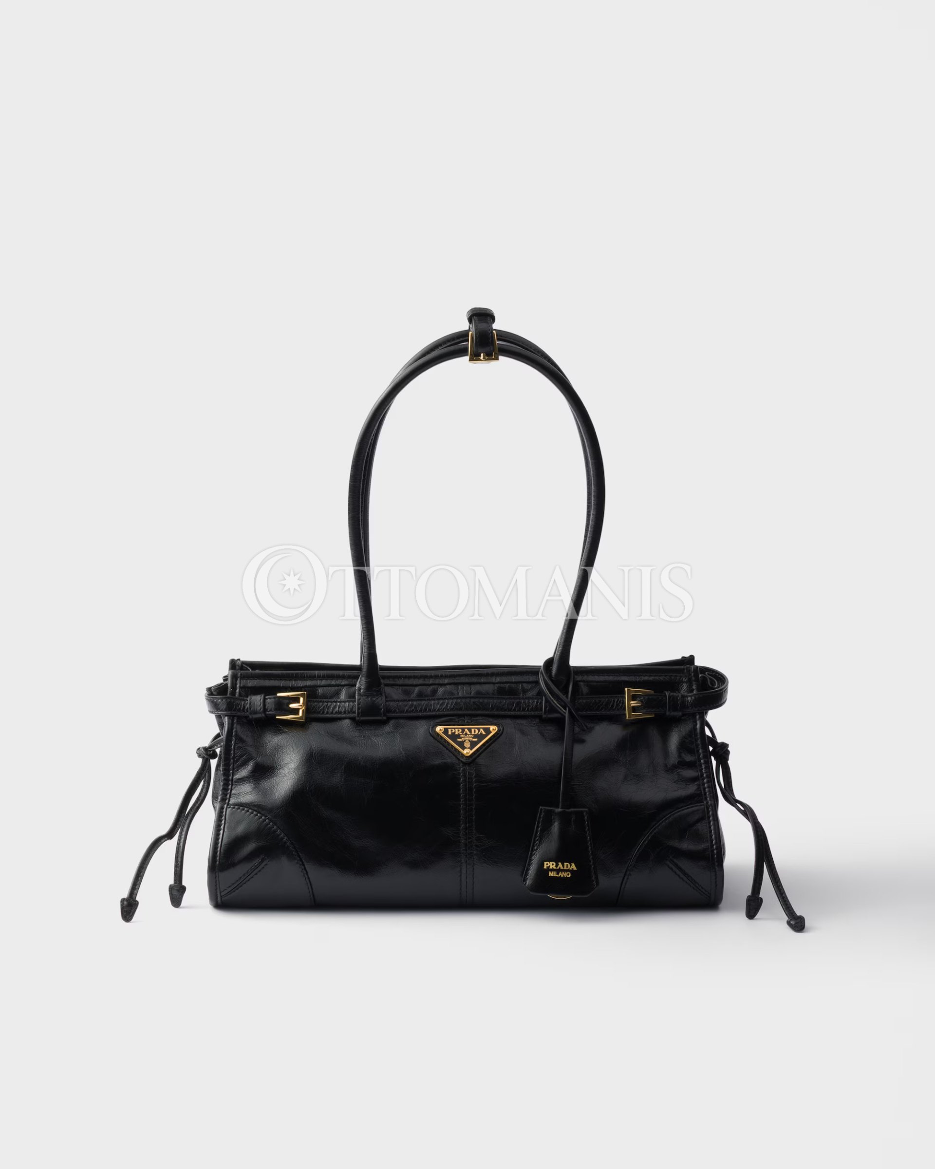 Prada Bonnie Orta Boy Deri Çanta